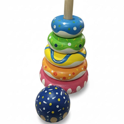 BrightJoy Wooden Stacker (1–3 Years)
