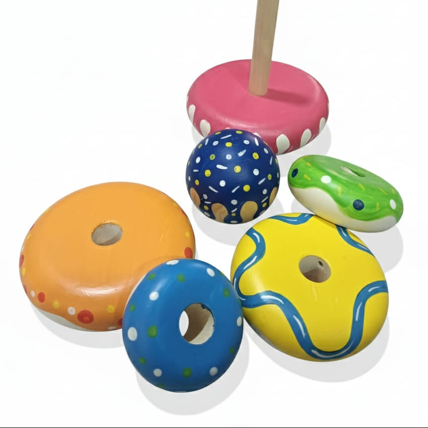 BrightJoy Wooden Stacker (1–3 Years)